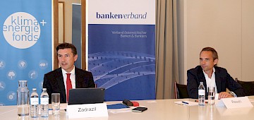 Präsident Robert Zadrazil, GS Dr. Gerald Resch  | © Bankenverband | Foto: Michael Sazel