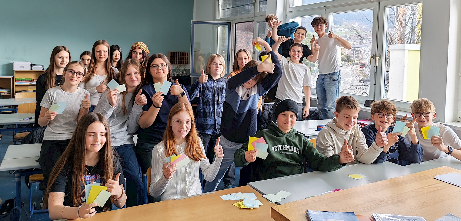 EMQ-Rookies 2026 der 3a des BG/BRG/SRG Reithmannstra&szlig;e Innsbruck | &copy; BG/BRG/SRG Reithmannstra&szlig;e Innsbruck